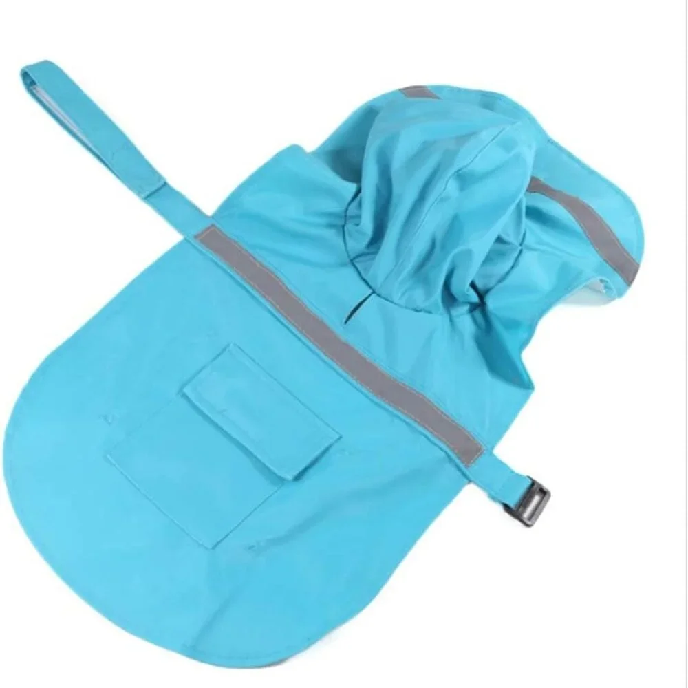 Large Dog Raincoat Adjustable Pet Water Proof Clothes